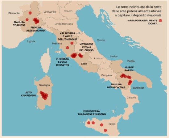 Depositi scorie Italia