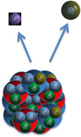 azoto emette positrone e neutrino