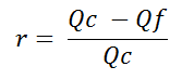 Formula del rendimento