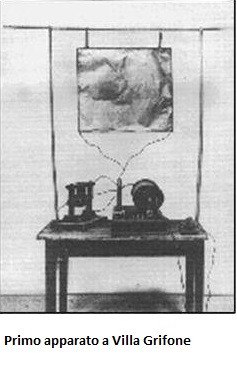 Primo apparato a Villa Grifone